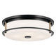 Kichler - Brit 18" 4-Light Flush Mount - Lights Canada