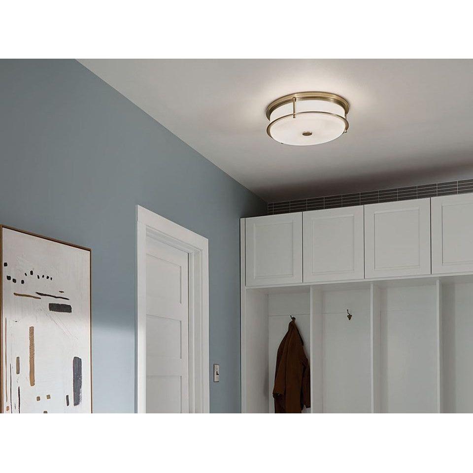 Kichler - Brit 18" 4-Light Flush Mount - Lights Canada