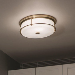 Kichler - Brit 18" 4-Light Flush Mount - Lights Canada