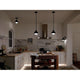 Kichler - Niva 11.25" 1-Light Semi Flush Mount / Pendant (Convertible) - Lights Canada
