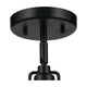 Kichler - Niva 11.25" 1-Light Semi Flush Mount / Pendant (Convertible) - Lights Canada