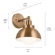 Kichler - Niva 11.25" 1-Light Semi Flush Mount / Pendant (Convertible) - Lights Canada