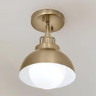 Kichler - Niva 11.25" 1-Light Semi Flush Mount / Pendant (Convertible) - Lights Canada