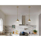Kichler - Niva 11.25" 1-Light Semi Flush Mount / Pendant (Convertible) - Lights Canada