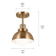 Kichler - Niva 11.25" 1-Light Semi Flush Mount / Pendant (Convertible) - Lights Canada