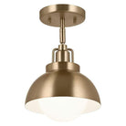 Kichler - Niva 11.25" 1-Light Semi Flush Mount / Pendant (Convertible) - Lights Canada