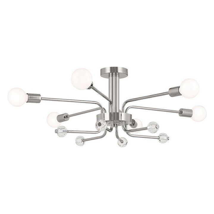 Kichler - Ocala 41.25" 6-Light Flush Mount - Lights Canada