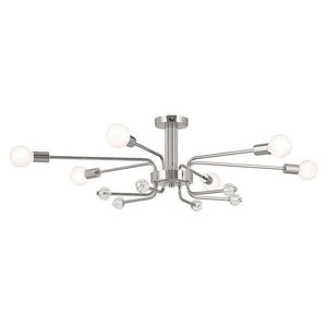 Kichler - Ocala 41.25" 6-Light Flush Mount - Lights Canada