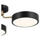 Kichler - Sago 40" 3-Light Semi Flush Mount - Lights Canada