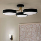 Kichler - Sago 40" 3-Light Semi Flush Mount - Lights Canada