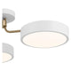 Kichler - Sago 40" 3-Light Semi Flush Mount - Lights Canada