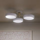 Kichler - Sago 40" 3-Light Semi Flush Mount - Lights Canada