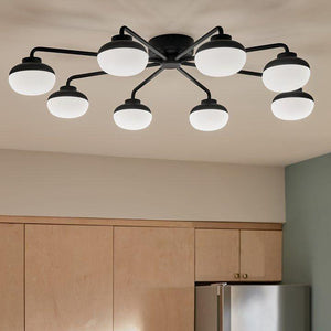 Kichler - Remy 41" 8-Light LED Flush Mount - Lights Canada