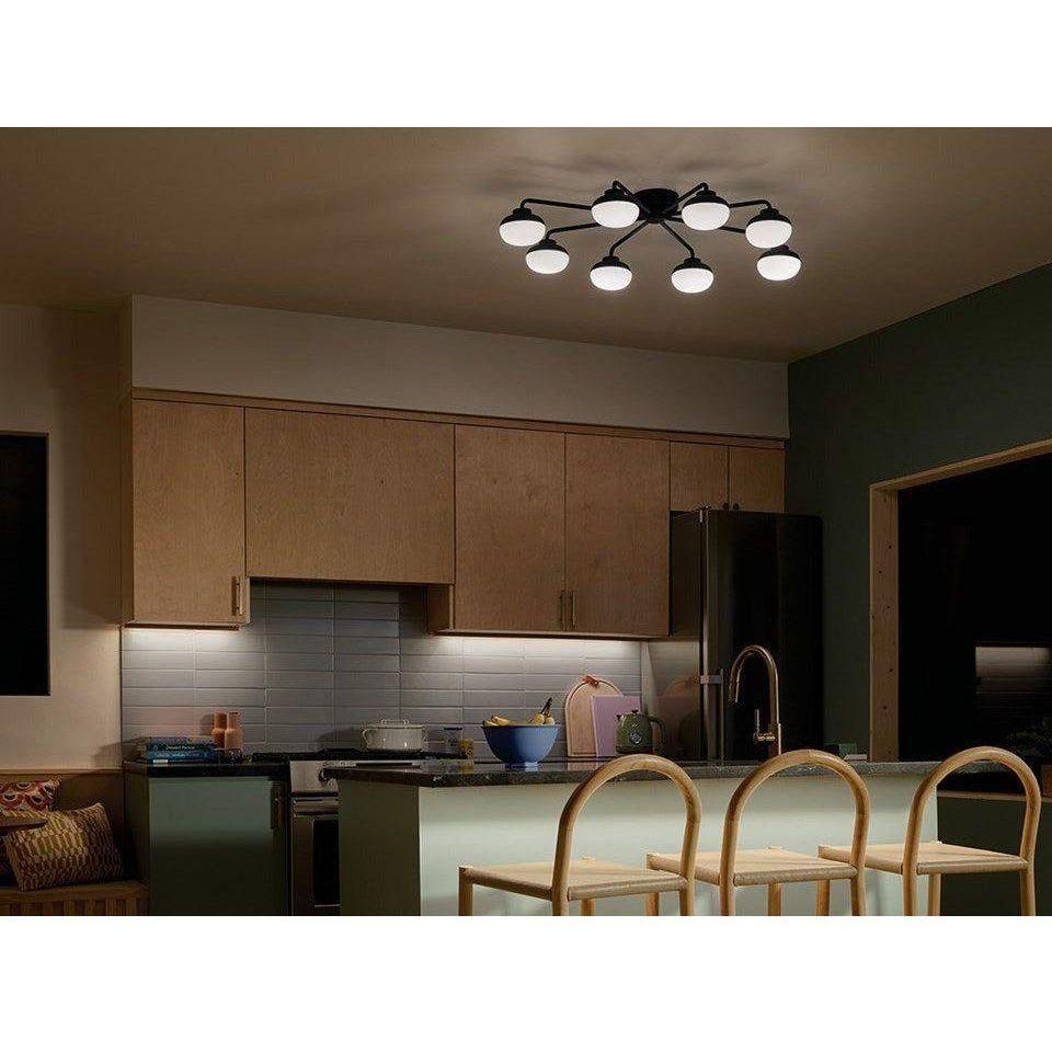 Kichler - Remy 41" 8-Light LED Flush Mount - Lights Canada