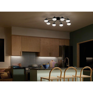 Kichler - Remy 41" 8-Light LED Flush Mount - Lights Canada