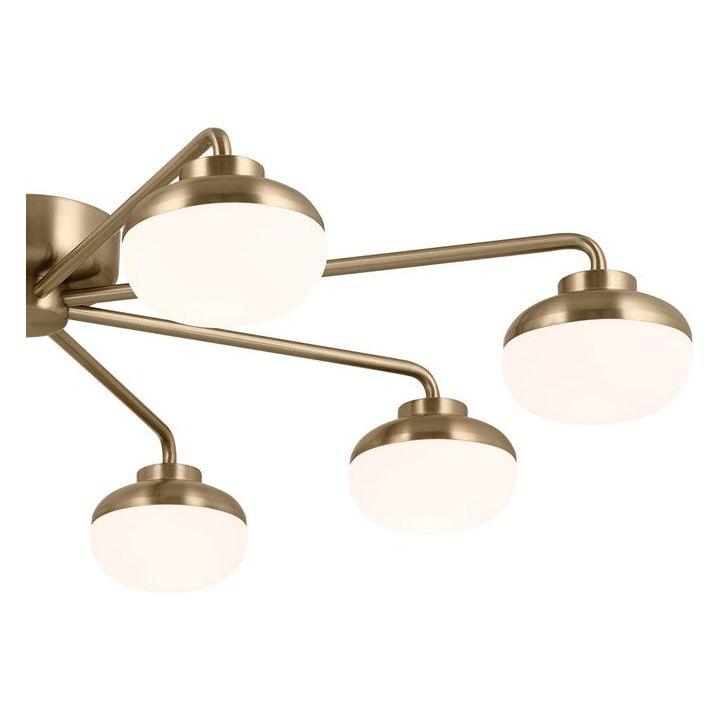 Kichler - Remy 41" 8-Light LED Flush Mount - Lights Canada