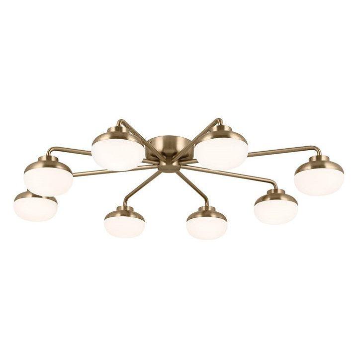 Kichler - Remy 41" 8-Light LED Flush Mount - Lights Canada