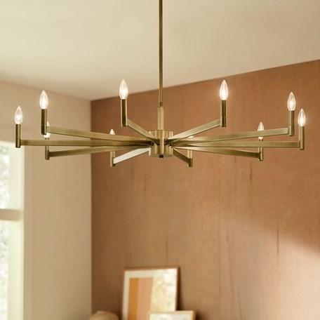 gold chandelier