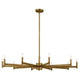Erzo 48" 10-Light Chandelier