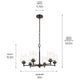 Winslow 26" 6-Light Chandelier