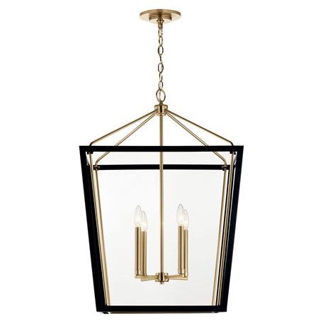 Delvin 31.75" 4-Light Foyer Pendant