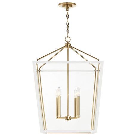 Delvin 31.75" 4-Light Foyer Pendant