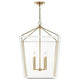 Delvin 31.75" 4-Light Foyer Pendant