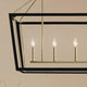 Delvin 44" 6-Light Linear Chandelier