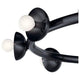 Palta 34.5" 9-Light Chandelier