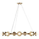 Palta 34.5" 9-Light Chandelier