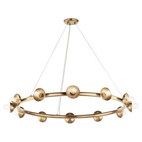 Palta 42" 12-Light Chandelier