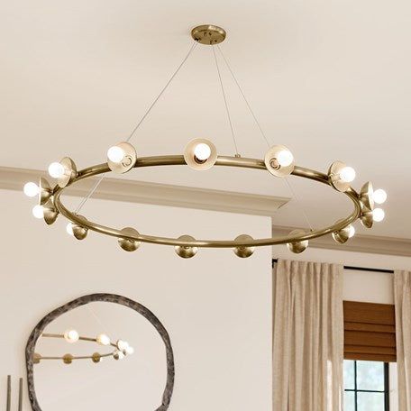 Palta 50" 15-Light Chandelier