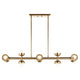 Palta 48" 10-Light Linear Chandelier