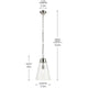 Marsailli 19" 1-Light Medium Pendant
