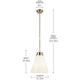 Marsailli 19.75" 1-Light Large Pendant