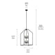 Madden 20" 8-Light Pendant