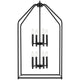 Madden 20" 8-Light Pendant