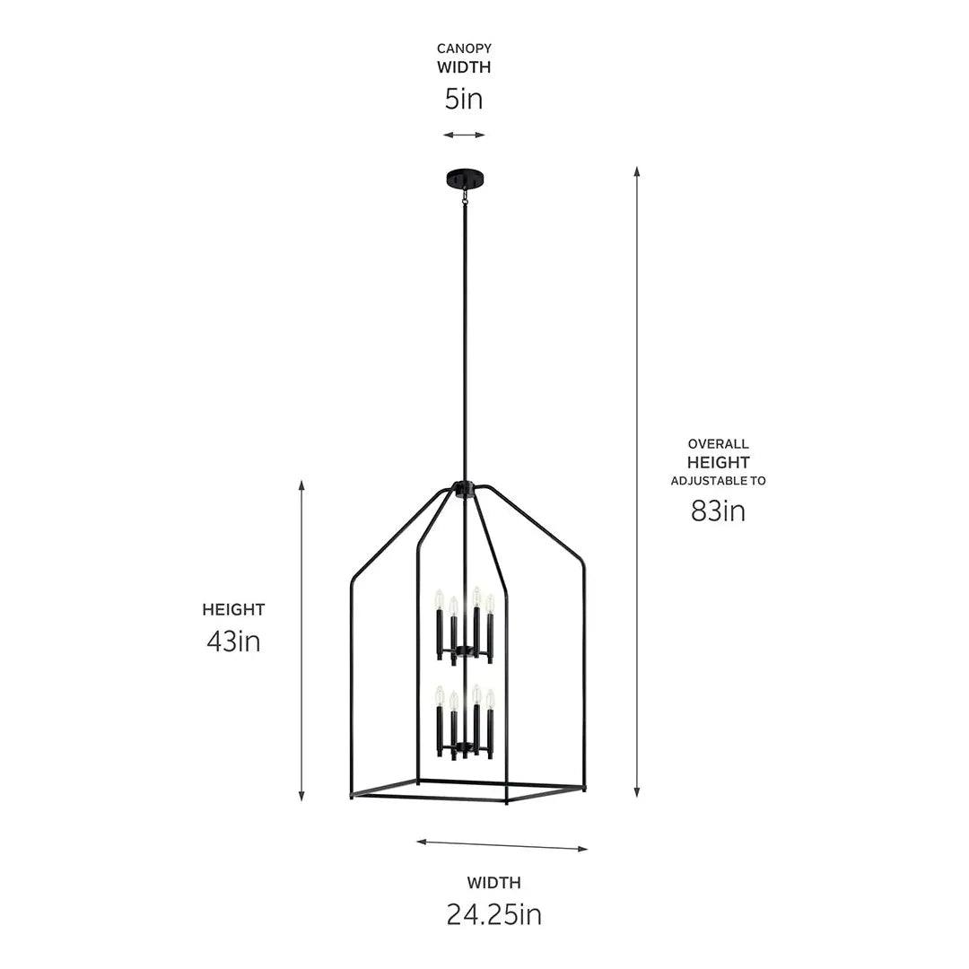 Madden 24.25" 8-Light Pendant