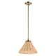 Bekah 14.25" 1-Light Convertible Pendant