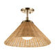 Bekah 18" 1-Light Convertible Pendant