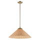 Bekah 24.25" 1-Light Convertible Pendant