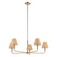 Bekah 38" 5-Light Chandelier