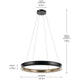 Larousse 39.5" LED Chandelier