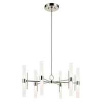 Riven 33" LED 12-Light Chandelier
