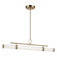 Riven 48.25" LED 1-Light Linear Chandelier