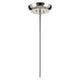 Moraine 50" LED 12-Light 2-Tier Chandelier