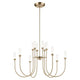 Moraine 40" LED 12-Light 2-Tier Chandelier