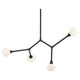 Cassius 39.5" 4-Light Convertible Chandelier