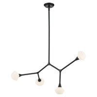 Cassius 39.5" 4-Light Convertible Chandelier
