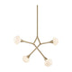 Cassius 39.5" 4-Light Convertible Chandelier